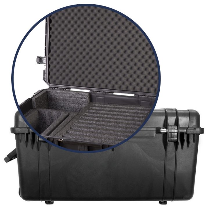 EX-1690 Multiple Laptop Transport Case For 13 Laptops | Fits Most 17 to 18 in. Laptops