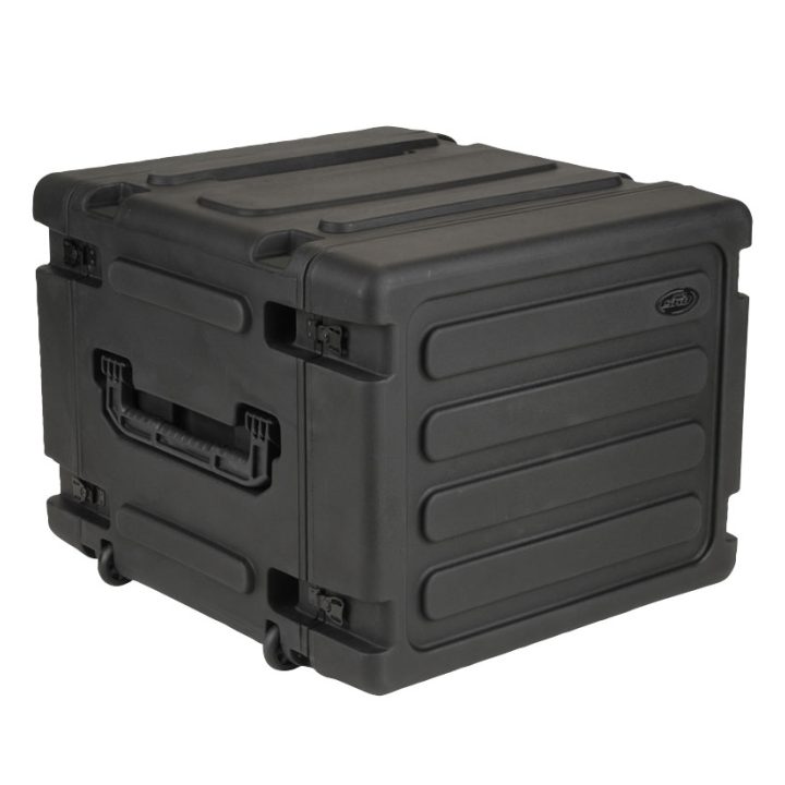 SKB 20 in. 8U Roto Shockmount Rolling Rack