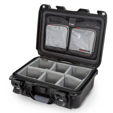 Nanuk-R 915 Eco-Friendly Case with Padded Dividers and Lid Organizer