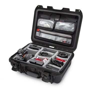 Nanuk 920 Medium Case with Padded Dividers and Lid Organizer