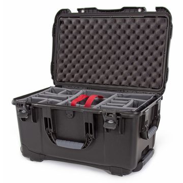 Nanuk 938 Wheeled Case with Padded Dividers