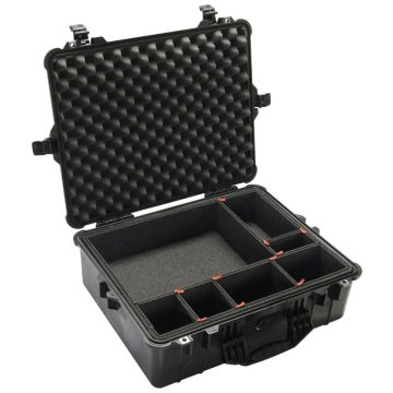 Pelican 1600TP Large Shipping Case with TrekPak Dividers