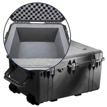 Pelican 1630-FL Large Wheeled Transport Case with 2 Inch Foam Lining