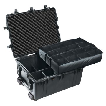 Pelican 1634 Large Wheeled Transport Case with Padded Dividers