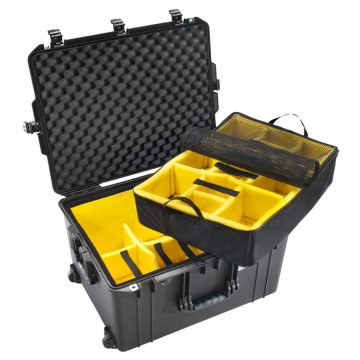 Pelican 1637 Air Wheeled Case with Padded Dividers