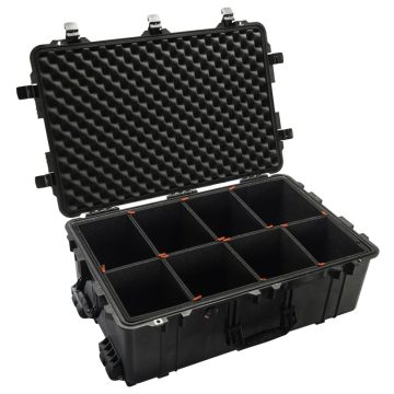 Pelican 1650TP Large Wheeled Transport Case with TrekPak Dividers
