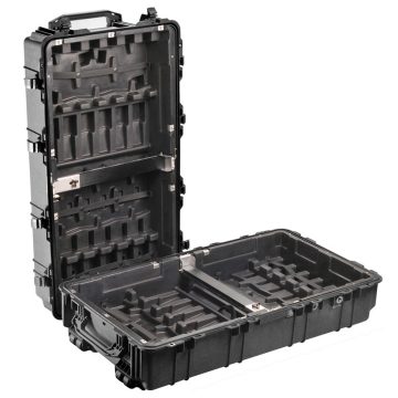 Pelican 1780HL Large Wheeled Transport Case with Hard Rifle Liner