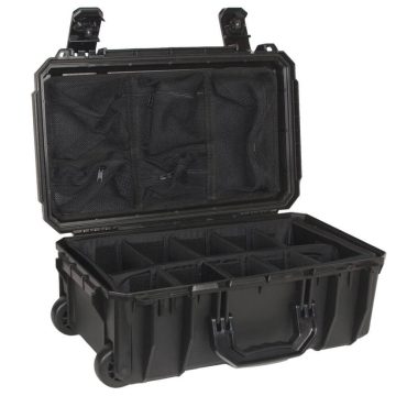 Seahorse SE830 Large Protective Case with Dividers and Lid Organizer