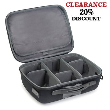 Shell-Case Hybrid 330 Carrying Case with Pouch and Divider – Clearance Model
