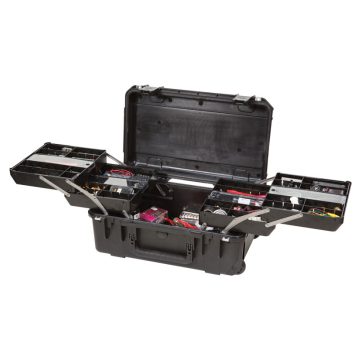 SKB iSeries 3i 2011-7 Wheeled Shipping Case w/ Tech Box with Dual Trays