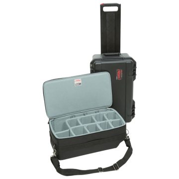 SKB iSeries 3i 2011-7 Wheeled Shipping Case w/ Think Tank Removable Zippered Divider