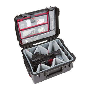 SKB iSeries 3i 2015-10 Wheeled Shipping Case w/ Think Tank Dividers & Lid Organizer