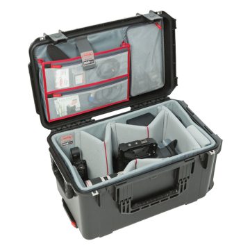 SKB iSeries 3i 2213-12 Wheeled Shipping Case w/ Think Tank Dividers & Lid Organizer