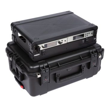 SKB 13 in. Deep 2U Injection Molded Fly Rack w/ Wheels
