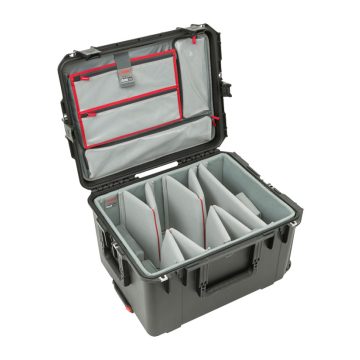 SKB iSeries 3i 2217-12 Wheeled Shipping Case w/ Think Tank Dividers & Lid Organizer
