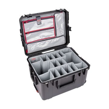 SKB iSeries 3i 2217-12 Wheeled Shipping Case w/ Think Tank Photo Dividers & Lid Organizer