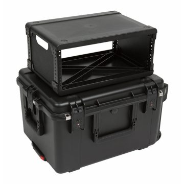 SKB 13 in. Deep 4U Injection Molded Fly Rack w/ Wheels