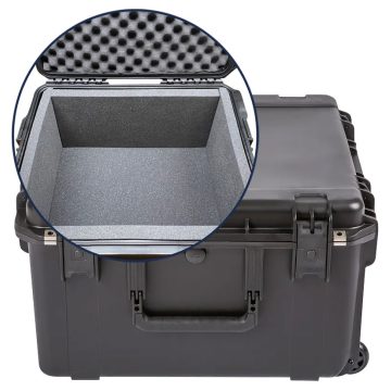 SKB iSeries 3i 2222-12 Wheeled Shipping Case w/ 1 in. Foam Lining