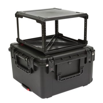 SKB 20 in. Deep 6U Injection Molded Fly Rack w/ Wheels