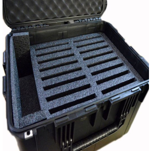 Multiple iPad Carrying Case for 16 Tablets