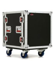 17 in. Deep 12U ATA Wood Flight Rack Case w/ Casters
