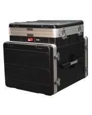 10U Top, 8U Side ATA Molded Pop-Up Console Rack Case