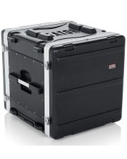 19 in. Deep 10U Molded Rolling Rack Case