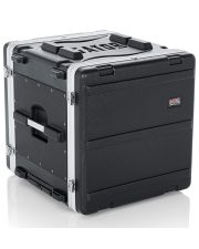19 in. Deep 10U Molded Powered Rolling Rack Case