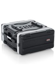 19 in. Deep 4U Molded Rolling Rack Case
