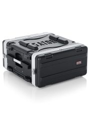 19 in. Deep 4U Molded Powered Rolling Rack Case