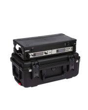 9 in. Deep 2U Injection Molded Shallow Fly Rack w/ Wheels