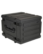 20 in. 8U Roto Shockmount Rolling Rack