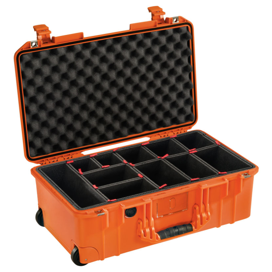 Pelican 1535 Medium Air Wheeled Case With TrekPak Divider System