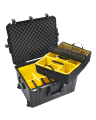 Pelican 1637 Air Wheeled Case with Padded Dividers