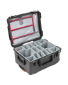 SKB iSeries 3i 2015-10 Wheeled Shipping Case w/ Think Tank Photo Dividers & Lid Organizer