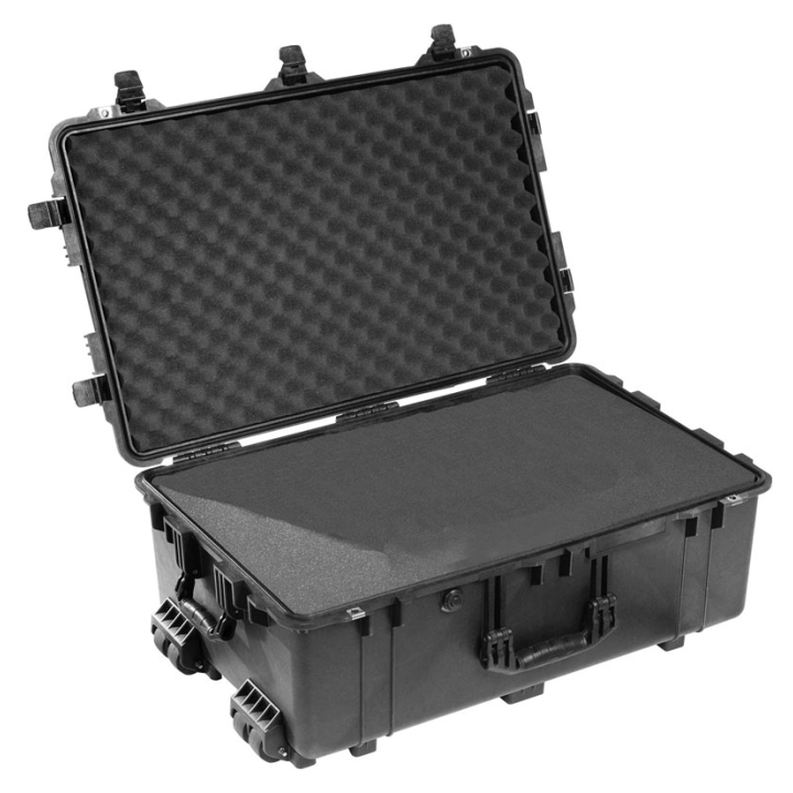 Pelican 1650 Large Wheeled Transport Case with Pick N Pluck Foam