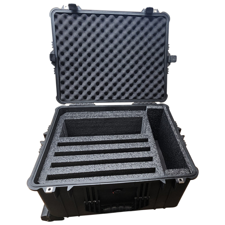 EX-1620 Multiple Laptop Transport Case For 4 Laptops | Fits Most 17 to 18 in. Laptops