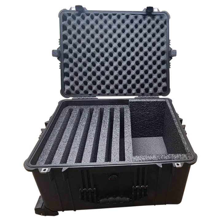 EX-1620 Multiple Laptop Transport Case For 6 Laptops | Fits Most 15 to 16 in. Laptops