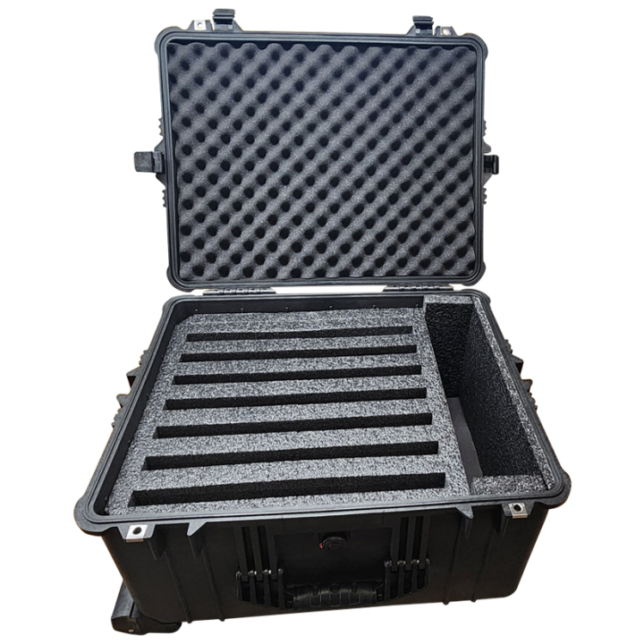 EX-1620 Multiple Laptop Transport Case For 6 Laptops | Fits Most 17 to 18 in. Laptops