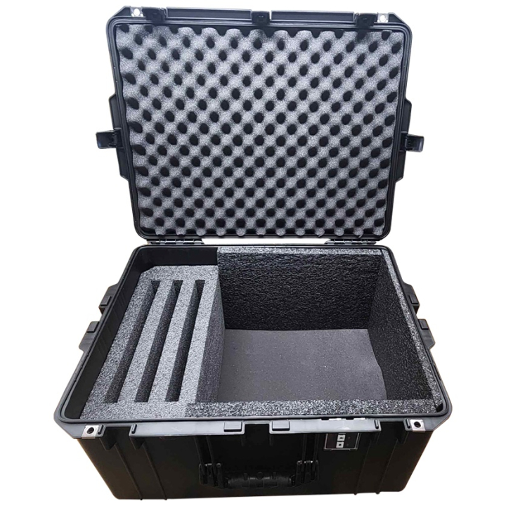 EX-1637 Multiple Laptop Transport Case For 3 Laptops | Fits Most 17 to 18 in. Laptops