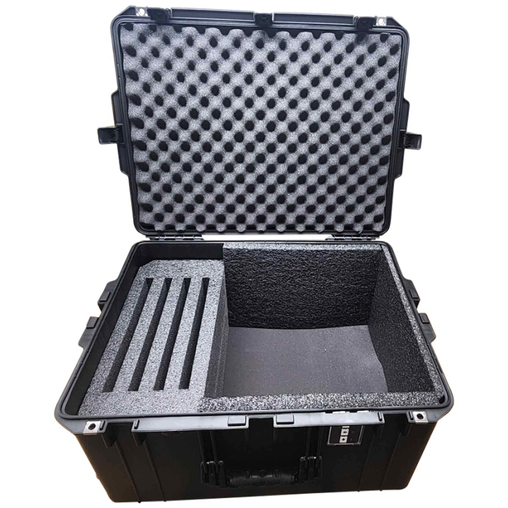 EX-1637 Multiple Laptop Transport Case For 4 Laptops | Fits Most 11 to 12 in. Laptops