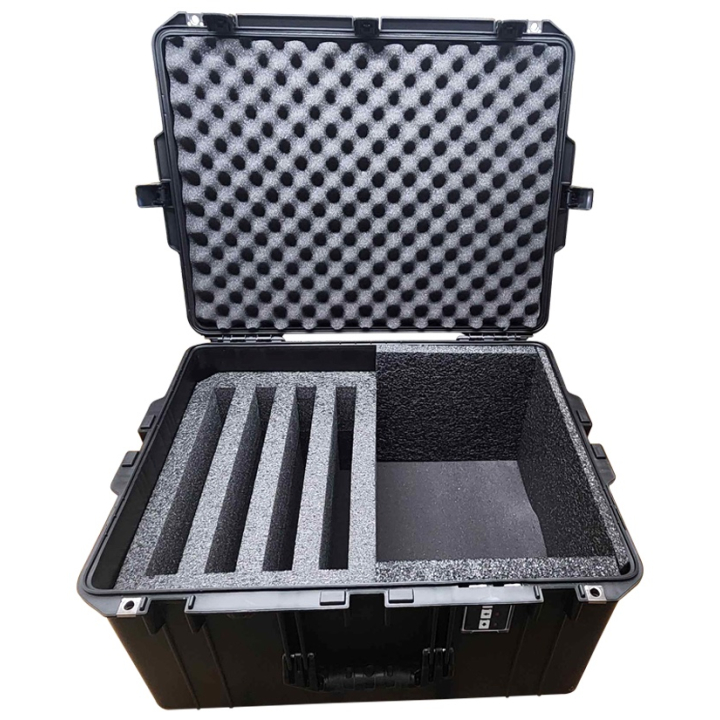 EX-1637 Multiple Laptop Case For 4 Laptops | 14.5 x 10.5 x 1.5 in. Slot