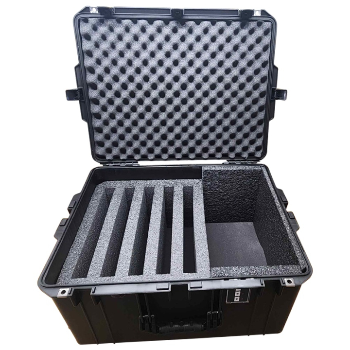 EX-1637 Multiple Laptop Case For 5 Laptops | 15.5 x 10.5 x 1.5 in. Slot