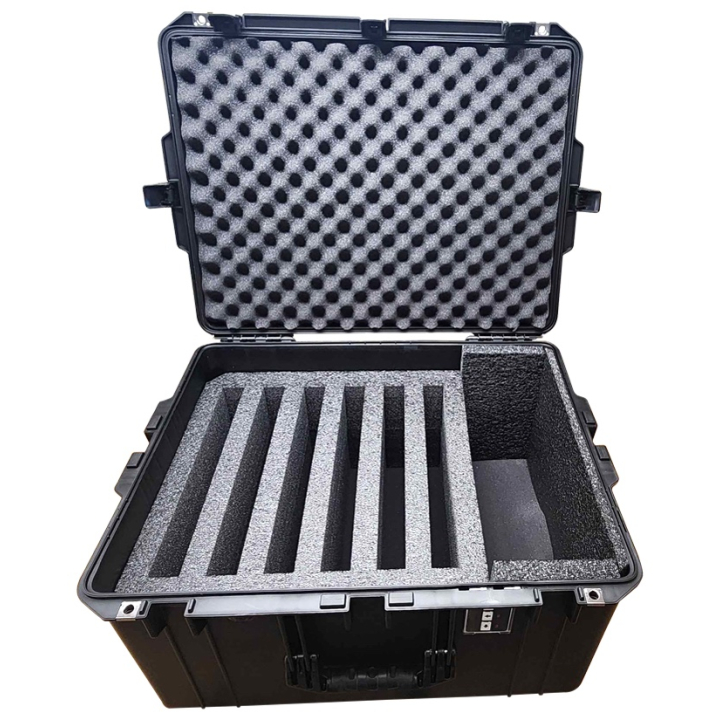 EX-1637 Multiple Laptop Case For 6 Laptops | 13.5 x 10.5 x 1.5 in. Slot
