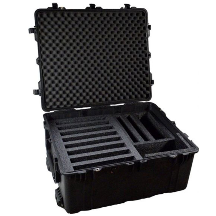 EX-1690 Multiple Laptop Case For 10 Laptops | 13.5 x 11.5 x 1.5 in. Slot