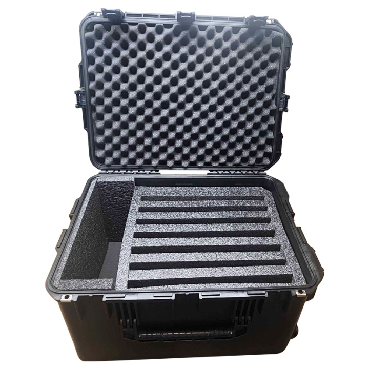 TM-S2317 Multiple Laptop Case For 7 Laptops | Fits Most 17 to 18 in. Laptops