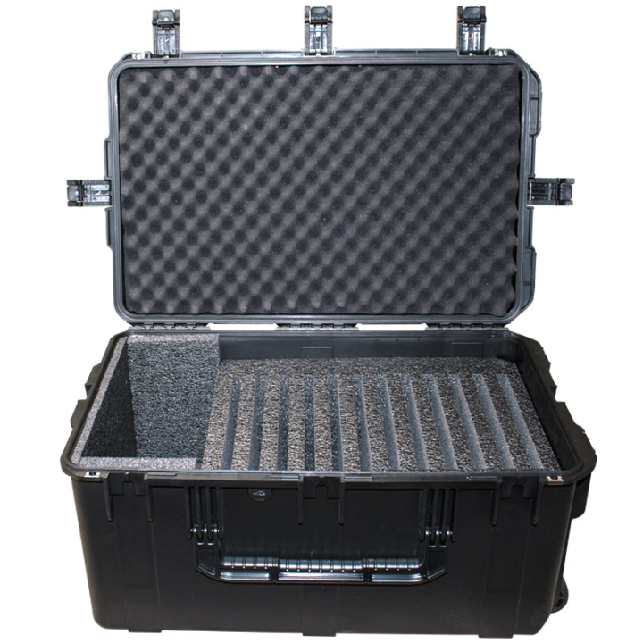 TM-S2918 Multiple Laptop Case For 12 Laptops | Fits Most 11 to 12 in. Laptops