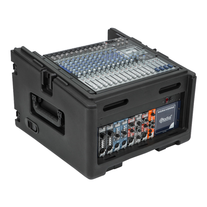 SKB 10U x 4U Compact Rolling Rig