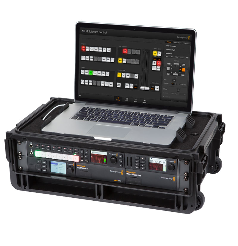 2U Studio Flyer Rack Case | SKB Specialty And GigRigs