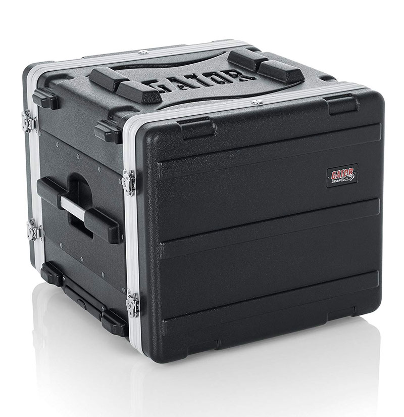 19 in. Deep 8U Molded Rolling Rack Case | Gator GR Cases